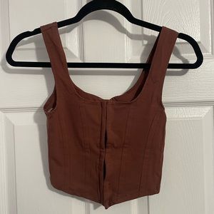 Corset tank top